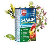 Protect Garden Sanium Insecticida sistémico en formato concentrado. Protege hasta 8 semanas, actúa en 1 hora. 100 ml