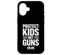 Protect Kids Not Guns Anti Gun Violence Carcasa para iPhone 16