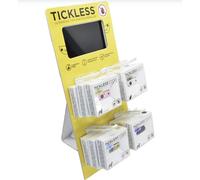 Protect One, Dispositivo antigarrapatas y pulgas para Gatos, fácil de Usar, Duradero y eficaz, protección Natural, Talla única, Color Variado, Modelo Tickless