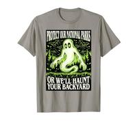 Protect Our National Parks or we'll Haunt Your Backyard Men Camiseta