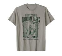 Protect Our National Parks or we'll Haunt Your Backyard Men Camiseta