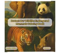 Protect our Wildlife: Endangered Mammals Coloring Book: Discover, Color, and Help Protect Rare Mammals Around the World (Wild Animals Around the World - Ready for You to Color!)