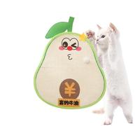 Protecteur De Sisal Naturel Autocollant En Forme D'avocat, Canapés D'intérieur Pour Chatons, Canapés, Meubles De Chambre À Coucher, Exercice À Domicile, Grattoir Mural Pour Chat, Durable, Respectueux