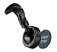 Protection Bouton Démarrage Push Start Auto, Partie De Bouton Poussoir Au Design Serpent Décoratif, Protecteur 3,15 Boutonn D'Arrêt Poussoir Pour Véhicules, Pour Camion Remorque Auto Berline Pick-u