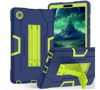 Protection Case For Lenovo Tab One 8.7 inch/K9 TB305FU (2025) | With Kickstand Heavy Duty Full Body Rugged Stand Back Cover For Lenovo Tab One 8.7 inch/K9 TB305FU(Blue+green)