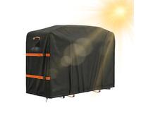 Protective Boat Cover, Kayak Dust Shield System, 144.99x31.91 Inches Waterproof Outdoor Rack Protector, All Weather Storage Wrap Set, Rugged Design with Tight Fit, Beach Use for Cabin Storage