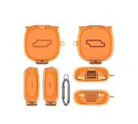 Protective Case for SHOKZ Open Fit 2+ / T921 Earbuds, Shockproof TPU Case with Integrated and Carabiner C