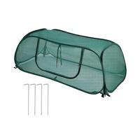 Protective Garden Cover - Guard Tent for Plants | Breathable Reusable Fabric with 4 Ground Stakes, Raised Bed Shield, Lightweight Structure, Vegetable Protector, Perfect for Fruits