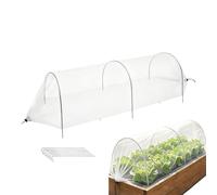 Protective Garden Net, Pop-Up Row Cover, Weatherproof Bird Barrier, Outdoor Strawberry Tomato Vegetable Growing Shield, Backyard Patio Courtyard Plant Tunnel Accessory, Farming Gear for Fruit, Crops