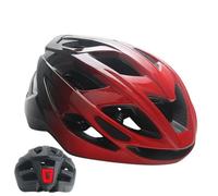 Protective Gear - Carcasa rígida de alta visibilidad, faro LED integrado, gorro resistente, forro cómodo transpirable, equipo profesional para seguridad de ciclistas, conducción nocturna, viajes