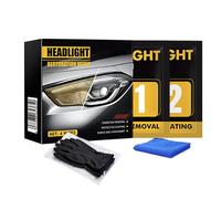Protective Headlight Wipes, Oxidation Removal Pads, Anti Static Coating with Clear Finish, Vehicle Light Cleaner, Headlight Restore Wipes with Sturdy Protection, Automotive Care Pads for Truck and SUV