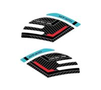 ProtectoDepósito Etiqueta engomada Adhesivo Protector para Almohadilla Lateral De Tanque Motocicleta para MT125 2020-2023 Protección para