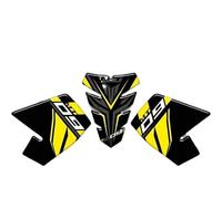 ProtectoDepósito Etiqueta engomada Kit De Pegatinas Carenado Y Protector Almohadilla Tanque Motocicleta para MT09 MT FZ 09 SP 2016 2017 2018 2019 2020 2021