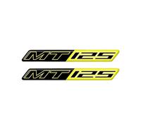 ProtectoDepósito Etiqueta engomada Pegatinas para Motocicleta para MT-125 MT125 MT - 125, Protector De Depósito, Empuñaduras Laterales, Kit Combustible Y Aceite, para Las Rodillas