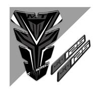 ProtectoDepósito Etiqueta engomada Pegatinas para Motocicleta para MT-125 MT125 MT - 125, Protector De Depósito, Empuñaduras Laterales, Kit Combustible Y Aceite, para Las Rodillas