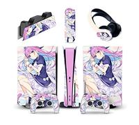 Protector 19986 Para PS5 Consola Disc Edition & Digital Edition Pegatina Vinilo Calcomanía Cubierta Para Ps5 Mando & Estación Carga & Auriculares & Mando Multimedia Sin Residuos(Digital Edition)