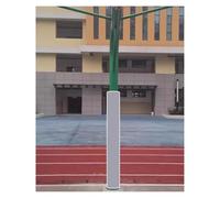 Protector Acolchado para Poste de Baloncesto, Cojín Envolvente para Columna del Aro, Ideal para Colegios, Garajes(Gray,8.6in/21.9cm)