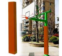 Protector acolchado para postes de baloncesto al aire libre, evita lesiones y daños, ajuste personalizado para varios postes de apoyo