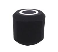 Protector Acústico con Filtro de Viento para Micrófono, para Estudios de Grabación, Espuma Absorbente de Sonido para la Mayoría de los Soportes de