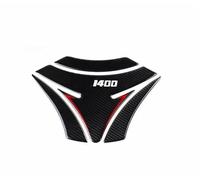 Protector Adhesivo para Tanque De Combustible Motocicleta Rodillera Almohadilla De Tracción Lateral para Kawasaki para GTR1400(Style 1)