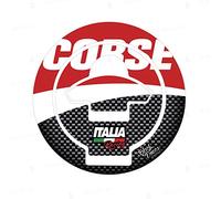 Protector adhesivo resinado tapón depósito de 5 agujeros compatible con moto Ducati