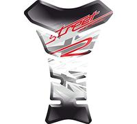 Protector adhesivo Tankpad Tankschutz de resina efecto 3D compatible con Triumph Street Triple Streettriple 675 1050 R RX v1
