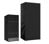 Protector Ajustable Para Refrigerador Fácil Instalación,170x76cm rotector De Polvo Congelador Horizontal,Cubierta De Tela Oxford Con Doble Apertura,Impermeable,Ajuste ajustado,para Lavadora