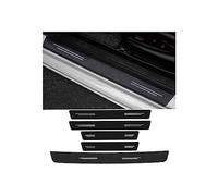 Protector Alféizar Puerta Coche Pegatinas Umbral Parachoques Maletero Trasero para Toyota para Land Cruiser para Prado 2022 2020 2019 2018 2017 IENQBVL(5pcs)