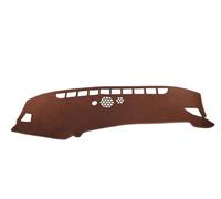 Protector Alfombra Salpicadero Cubierta para Kia para Sportage NQ5 5 MK5 2022-2024 Alfombrilla Salpicadero Accesorios Cubierta Salpicadero(Brown RHD)