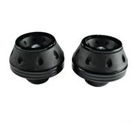 Protector Aluminio Horquilla para moto Deslizadores Chasis Protector(Black) | Aleación aluminio, absorción impactos, antichoque, , para fácil instalación