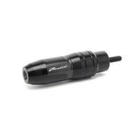 Protector Anti-Caída Escape Moto Para GSF1250S 1250 1200 250 400 650 GSX650F Motocicleta CNC Protección Contra Caídas Deslizador De Escape Choques(1 piece of Black)
