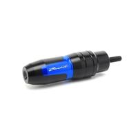 Protector Anti-Caída Escape Moto Para GSF1250S 1250 1200 250 400 650 GSX650F Motocicleta CNC Protección Contra Caídas Deslizador De Escape Choques(1 piece of Blue)