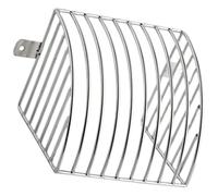 Protector Antibloqueo para Canalones y Desagües de Acero Inoxidable | Malla de Grandes Aberturas, Instalación Sencilla, Evita Residuos Grandes, Color Plata, para Suelo y Balcón