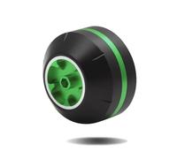 Protector Anticaída Para Chasis Y Carenado De Para NINJA1400 GTR1400 ZX-14R ZX14R ZZR1400 Control deslizante del marco de la motocicleta(VERDE)