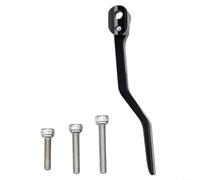 Protector anticaídas de cadena para bicicleta de carretera con fijación segura a la base de cambio delantera que evita el swing de la cadena y el contacto del marco en escenarios de conducción activa