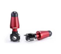 Protector anticaídas Universal Modificado for Motocicleta de 28-33 mm, Deslizador de Marco de carrocería, Protector anticolisión, Varilla anticaída(A Red 1Pair)