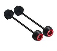 Protector Antichoque para Eje De Rueda Delantera Y Trasera De Motocicleta para MT-09 MT09 FZ09 2013-2025 Protección contra Caídas(Oro)