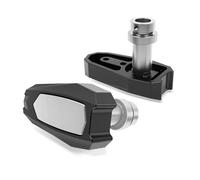 Protector anticolisión para Motor de Motocicleta ZX4R, ZX25R, ZX4RR, Deslizador de Marco, Bola ZX-25R, ZX-4R, ZX-4RR Motos cubrecarter Protector de Motor(Silvery)