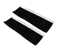 Protector Antideslizante para Manijas de Frigorífico, 2 uds., para Electrodomésticos de Cocina, Decoración de Tela Suave, 40x12,5 Cm (BLACK)