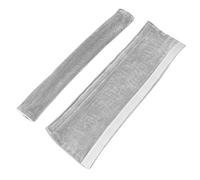 Protector Antideslizante para Manijas de Frigorífico, 2 uds., para Electrodomésticos de Cocina, Decoración de Tela Suave, 40x12,5 Cm (GREY)
