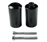 Protector antigolpes para marco de motocicleta, protector de motor, aleación de aluminio, protección contra caídas, ajuste negro, perno de 10 mm