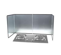 Protector antisalpicaduras de acero inoxidable, malla fina, plegable, protección contra la grasa, para freidora, estufa, cocina, plano de pared