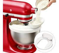 Protector antisalpicaduras de silicona para tazones de cocina KitchenAid, seguro para 4,5 - 6QT acero inoxidable, vidrio y cerámica, sin BPA
