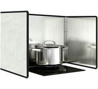 Protector antisalpicaduras plegable antiadherente para la prevención de aceite de cocina