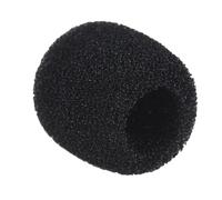 Protector antiviento de espuma para micrófono de solapa Andoer Mini, color negro (paquete de 10)