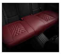 Protector asiento coche Cojín Universal De Piel Sintética Para Asientos De Coche Para Leon Para Arona Para Ateca Para Tarraco Para Ibiza Para Alhambra(VINO ROJO,Posterior)