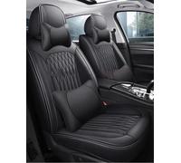 Protector Asiento Coche Funda Asiento Coche Cuero Pu Para VW Para Polo Para Atlas Para Jetta Para Bora Para Eos Para Sharan Para Variant Para Scirocco UP Interiores Funda Asiento Coche(Negro,Luxury)