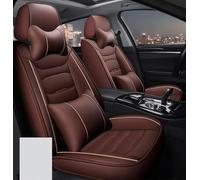 Protector Asiento Coche Funda Asiento Coche Universal Para VW Para Polo Para Atlas Para Jetta Para Bora Para Eos Para Sharan Para Variant Para Scirocco Interiores Funda Asiento Coche(Café,Luxury)