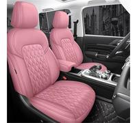 Protector Asiento Coche Funda Cuero Asiento Coche 5 Asientos Para Ford Para Escort Para Evos Para Territory Para Equator Para Mustang Para Mach-e Accesorios Coche Funda Asiento Coche(Pink,One Size)
