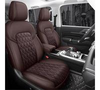 Protector Asiento Coche Funda Cuero Asiento Coche 5 Asientos Para Ford Para Escort Para Evos Para Territory Para Equator Para Mustang Para Mach-e Accesorios Coche Funda Asiento Coche(Marrón,One Size)